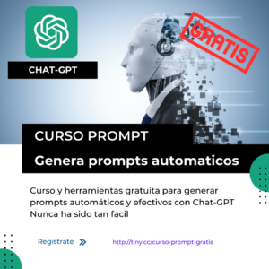 Suscribete al curso gratuito de generacion de pormpt