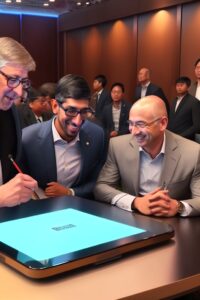 Lee más sobre el artículo La Batalla de los chips de IA Google Microsoft Amazon