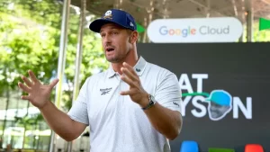 Bryson DeChambeau y Google Cloud exploran IA en el golf