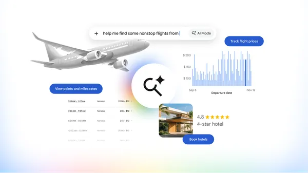 Nuevas formas de planificar y reservar viajes con Google Search