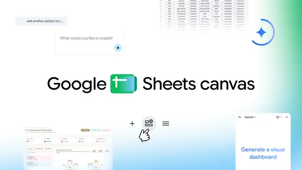 Sheets Canvas: transforma tus datos en visualizaciones interactivas